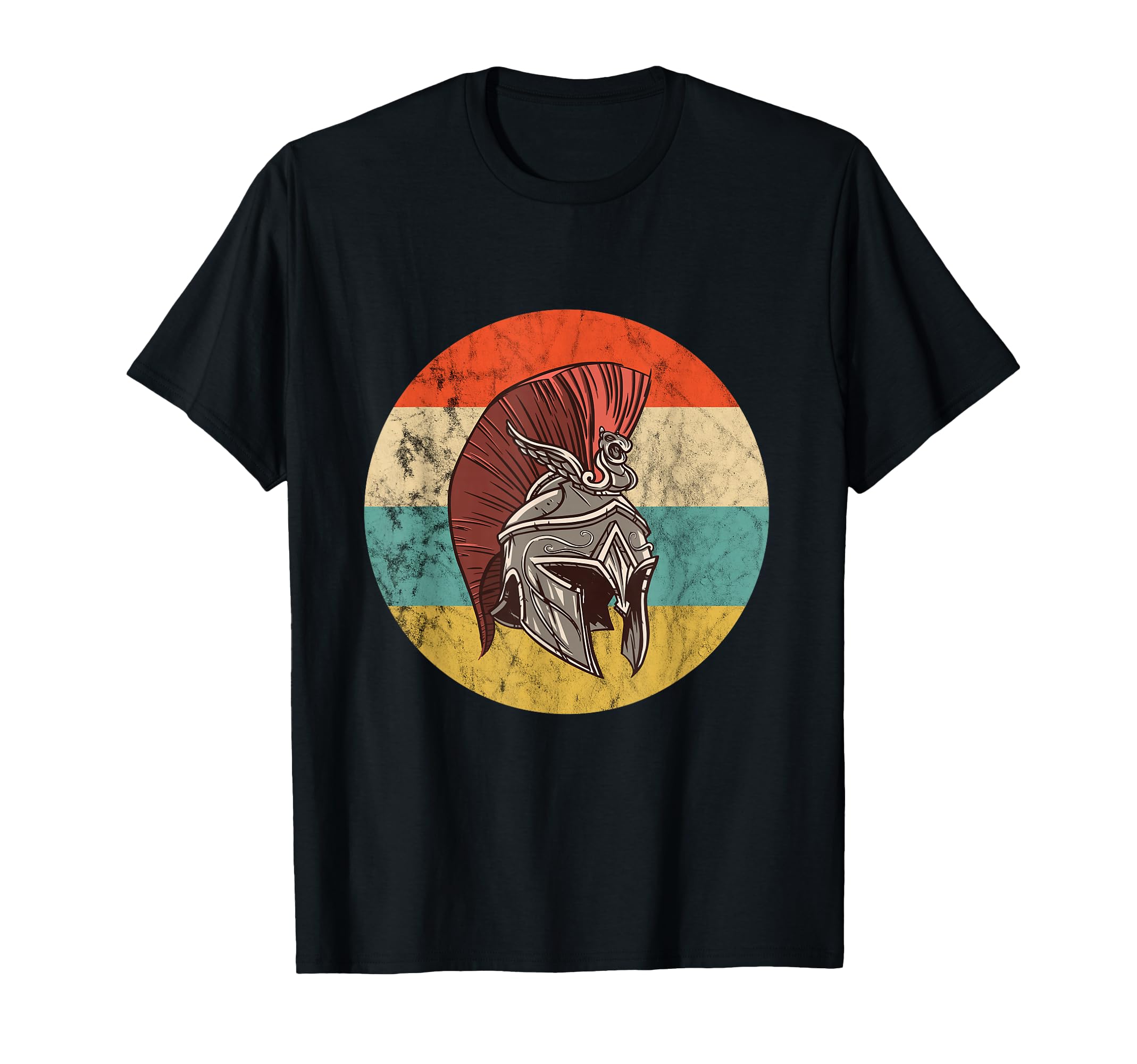 Sparta Soldier Spartan Gladiator T-Shirt - Custom Art Print Men Women - T-Shirt, Sweatshirt, Hoodie
