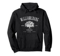 Colonial Williamsburg Virginia Distressed Hoodie - Trendy Graphic Men Women - T-Shirt, Sweatshirt, Hoodie