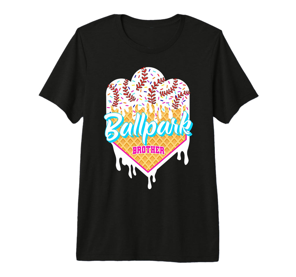 Baseball Drip Ballpark Brother Ice T-Shirt - Trendy Graphic Men Women - T-Shirt, Sweatshirt, Hoodie