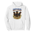 Rottweiler 90S Dog Lover 80S Hoodie - Casual Everyday Wear Men Women - T-Shirt, Sweatshirt, Hoodie