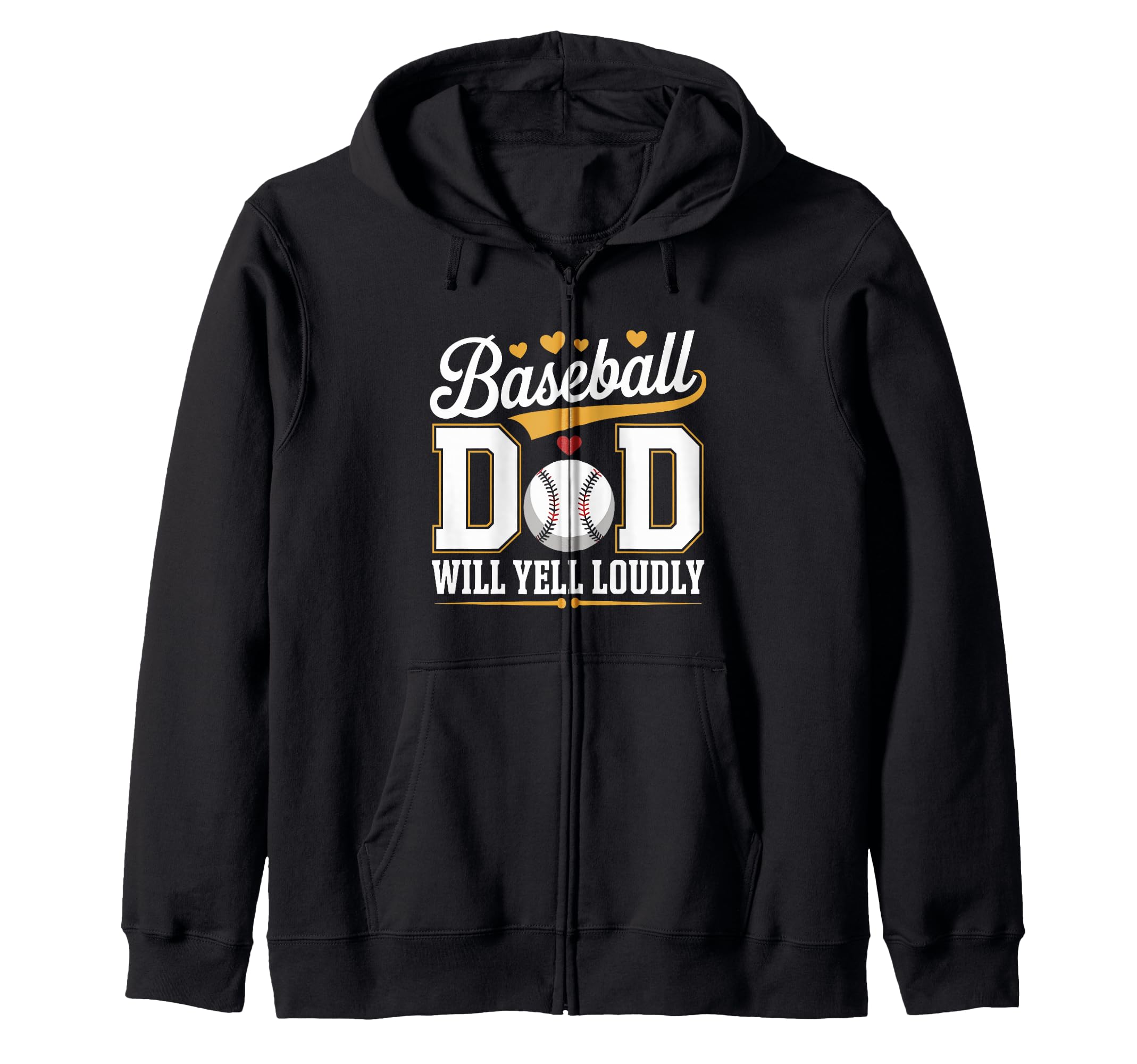 Baseball Dad Fathers Day Sweatshirt - Unique Graphic for Adults - T-Shirt, Sweatshirt, Hoodie