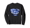 Blue Tape Cassettes Old School Blue Color Sweatshirt - Graphic Print Unisex - T-Shirt, Sweatshirt, Hoodie