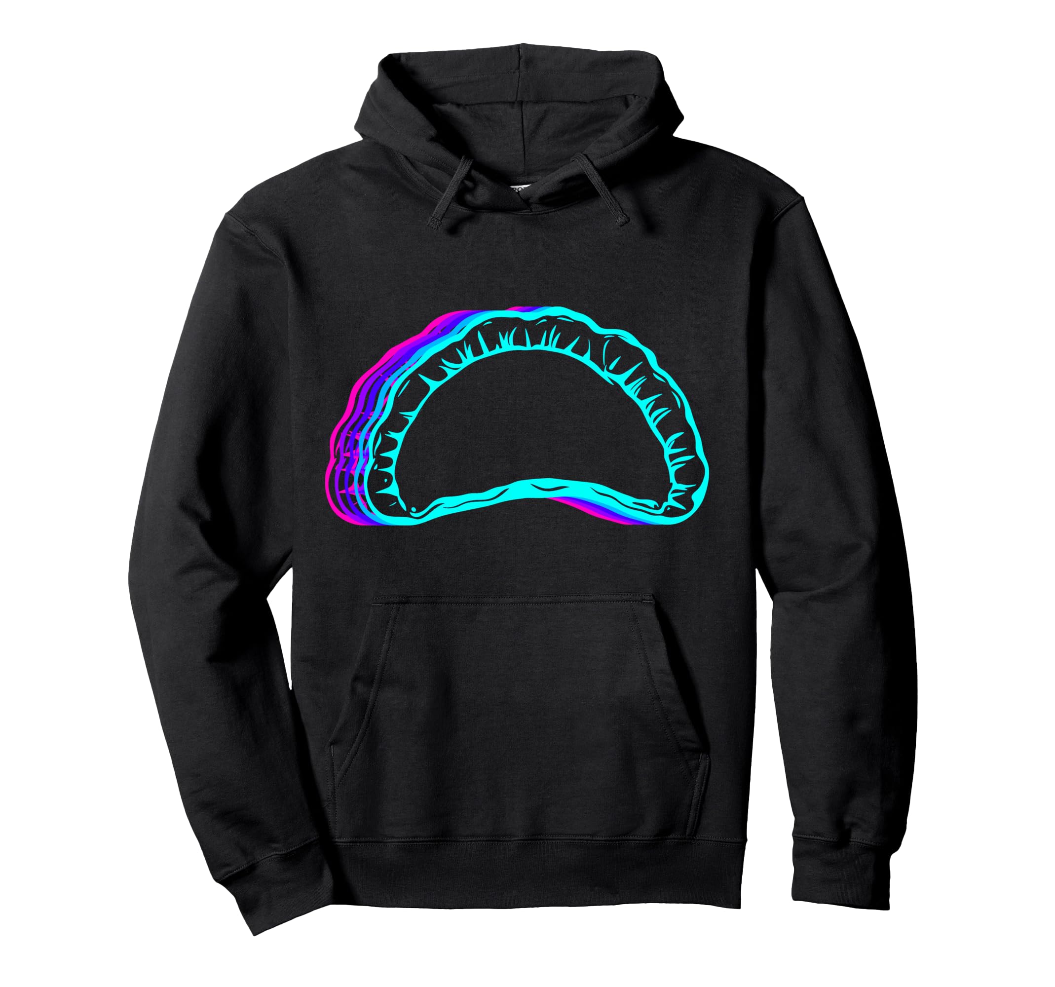 Pierogi Polish Poland Vaporwave Hoodie - Unique Graphic for Adults - T-Shirt, Sweatshirt, Hoodie