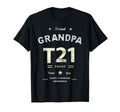 Proud Grandpa T21 Squad Down T-Shirt - Casual Everyday Wear Men Women - T-Shirt, Sweatshirt, Hoodie