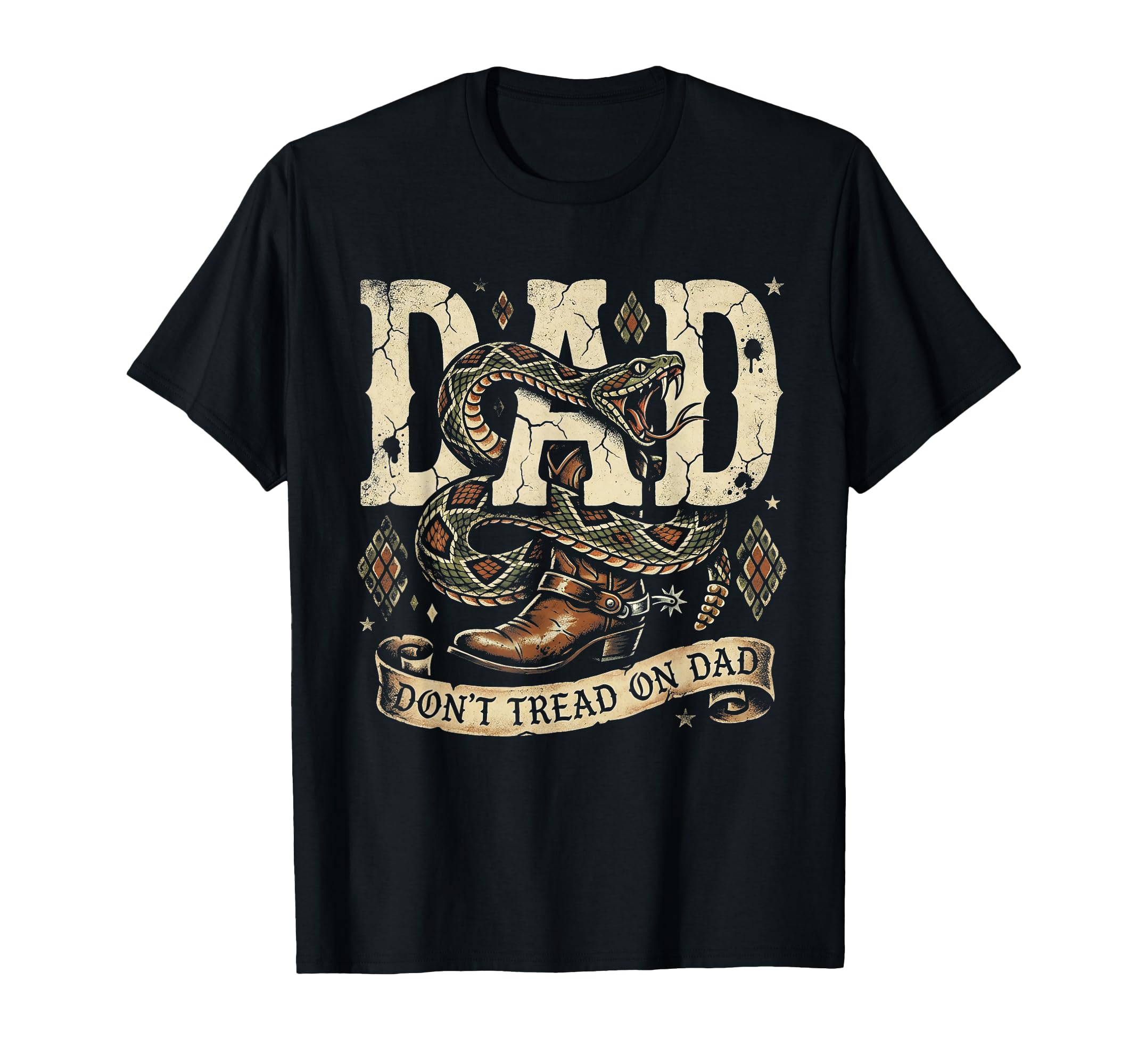 Western Dad Country Rodeo Cowboy T-Shirt - Casual Everyday Wear Men Women - T-Shirt, Sweatshirt, Hoodie