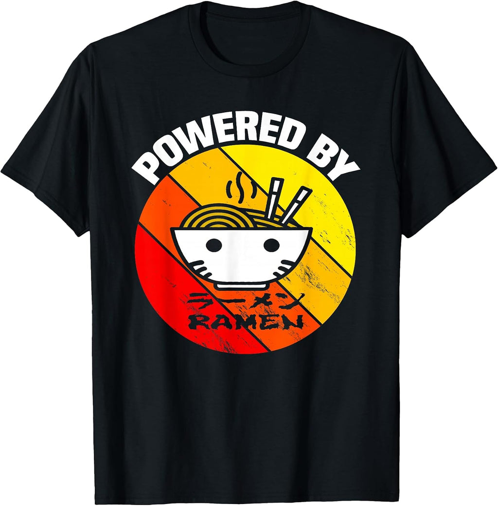 Retro Ramen By Tnibar - Adult & Kids T-Shirts, Sweatshirts & Hoodies apparel design preview 1
