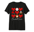 Baseball Sister Coquette Sister Baseball T-Shirt - Graphic Print Unisex - T-Shirt, Sweatshirt, Hoodie