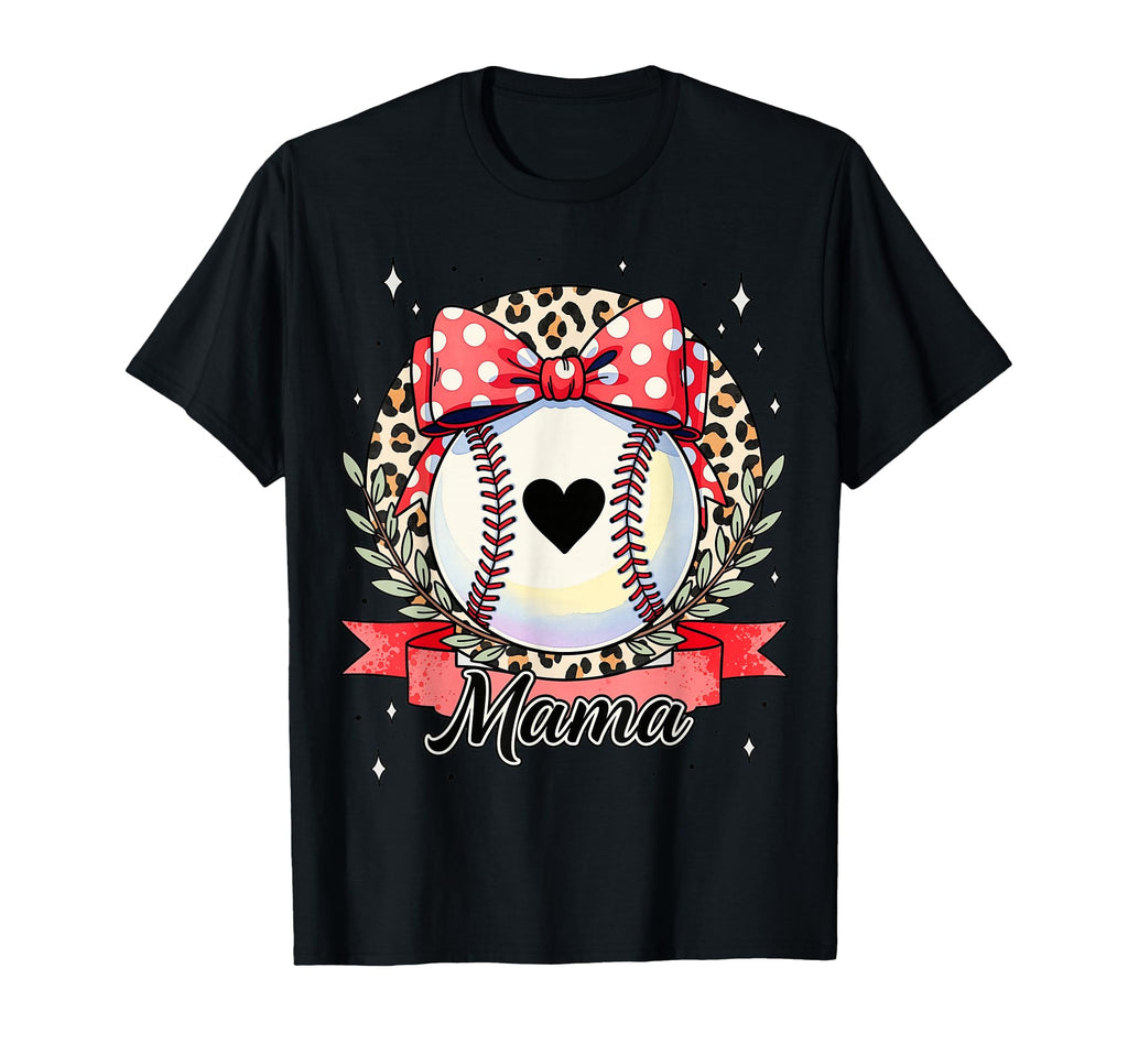 Baseball Mom Funny Game Baseball Day T-Shirt - Custom Art Print Men Women - T-Shirt, Sweatshirt, Hoodie