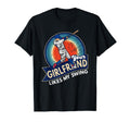 Baseball Fans Your Girlfriend T-Shirt - Casual Everyday Wear Men Women - T-Shirt, Sweatshirt, Hoodie