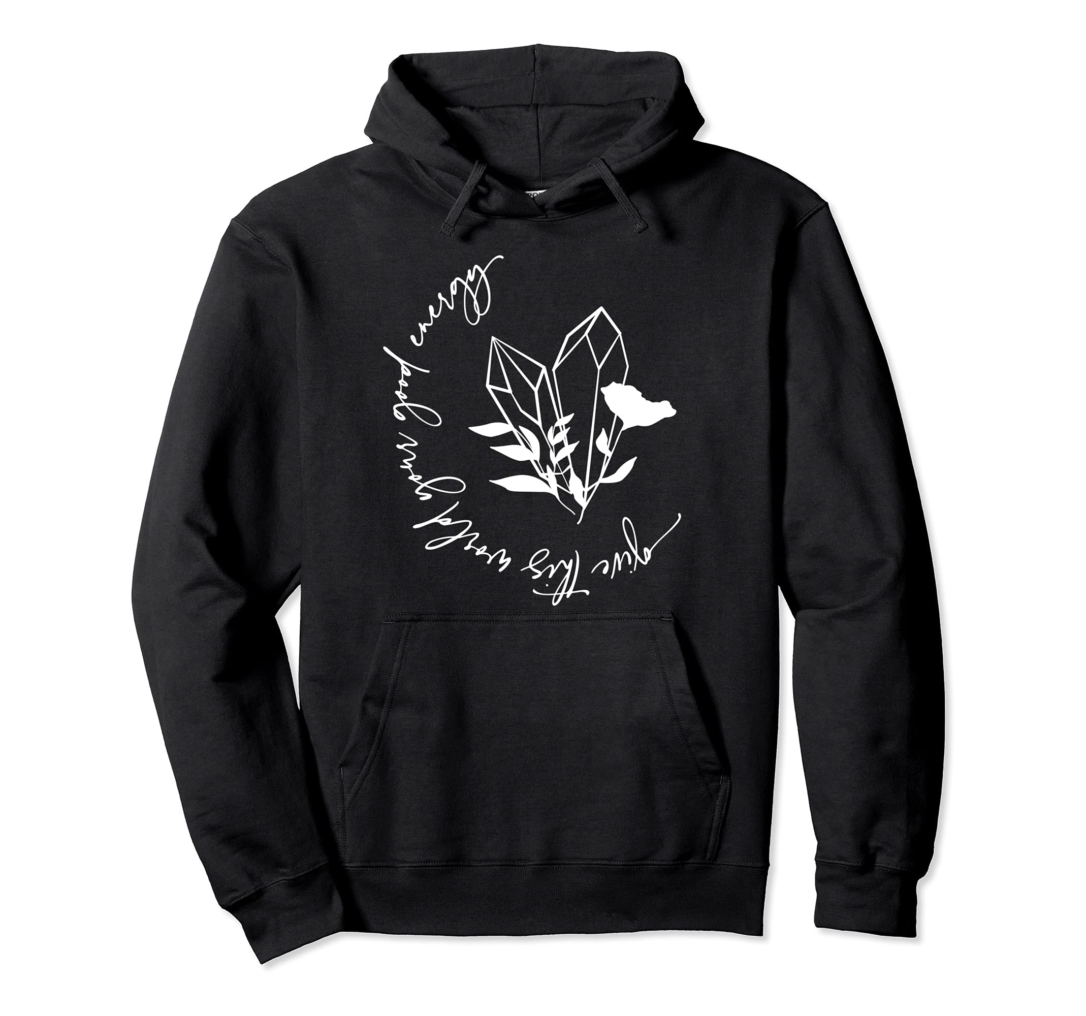 Give This World Good Energy Boho Hoodie - Fun Novelty Design for Adults - T-Shirt, Sweatshirt, Hoodie