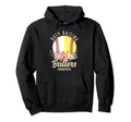 Baseball Softball Mom Both Busy Raising Hoodie - Aesthetic Graphic Unisex - T-Shirt, Sweatshirt, Hoodie