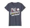 Baseball Grandma Thats My Grandson Out T-Shirt - Minimalist Print Unisex - T-Shirt, Sweatshirt, Hoodie