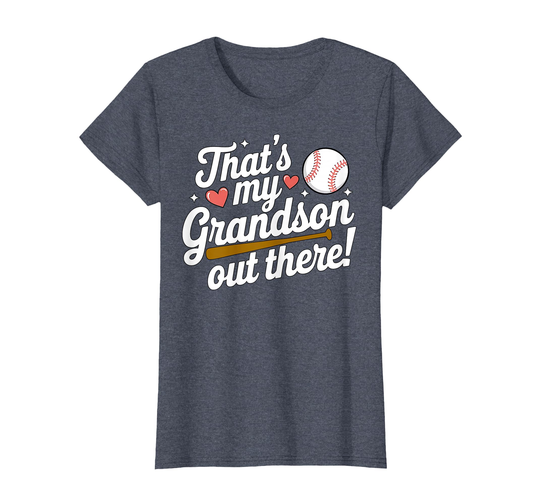 Baseball Grandma Thats My Grandson Out T-Shirt - Minimalist Print Unisex - T-Shirt, Sweatshirt, Hoodie