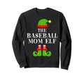 Baseball Mom Elf Family Matching Sweatshirt - Minimalist Print Unisex - T-Shirt, Sweatshirt, Hoodie