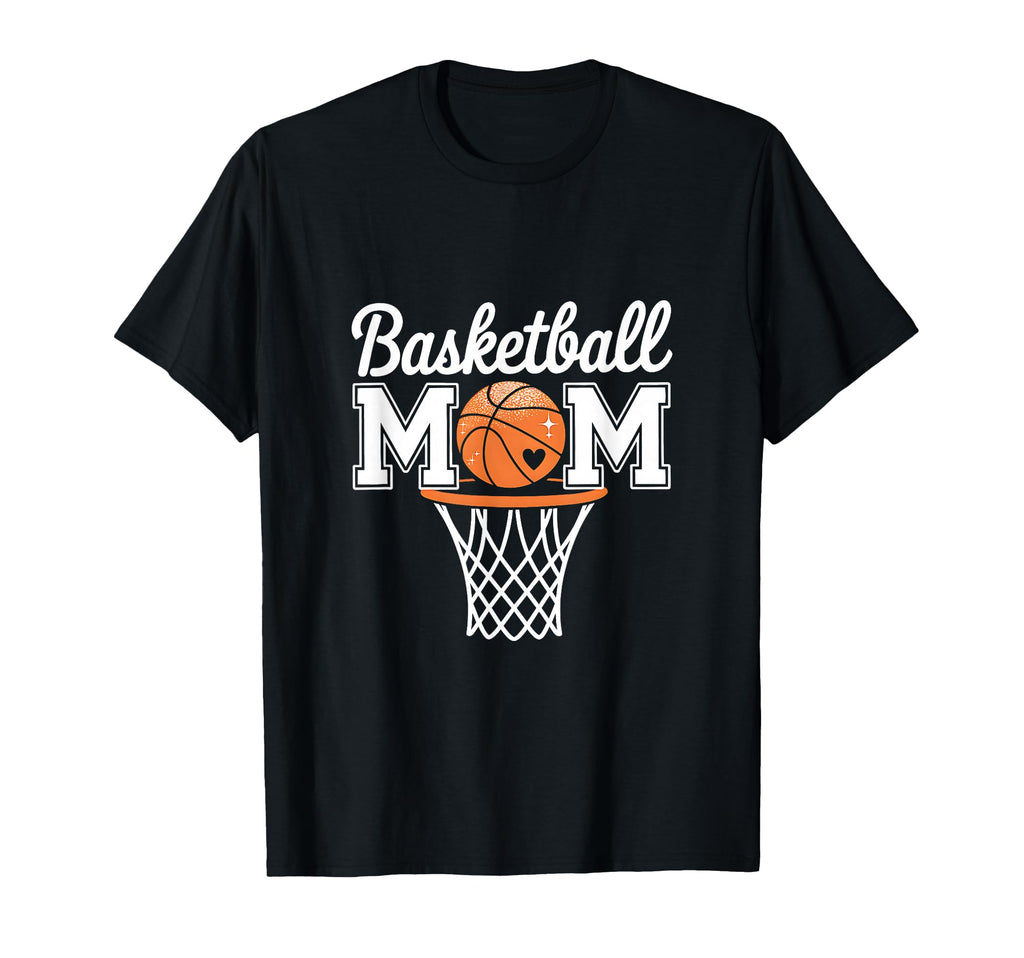 Basketball Mom Game Day Mother T-Shirt - Aesthetic Graphic Unisex - T-Shirt, Sweatshirt, Hoodie