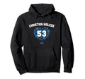 Christian Walker Heart Valentines Day Hoodie - Custom Art Print Men Women - T-Shirt, Sweatshirt, Hoodie