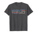 Harris Walz 2024 Faded Stripes T-Shirt - Aesthetic Graphic Men Women - T-Shirt, Sweatshirt, Hoodie