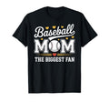 Baseball Mom Biggest Fan Mothers Day T-Shirt - Casual Everyday Wear Unisex - T-Shirt, Sweatshirt, Hoodie
