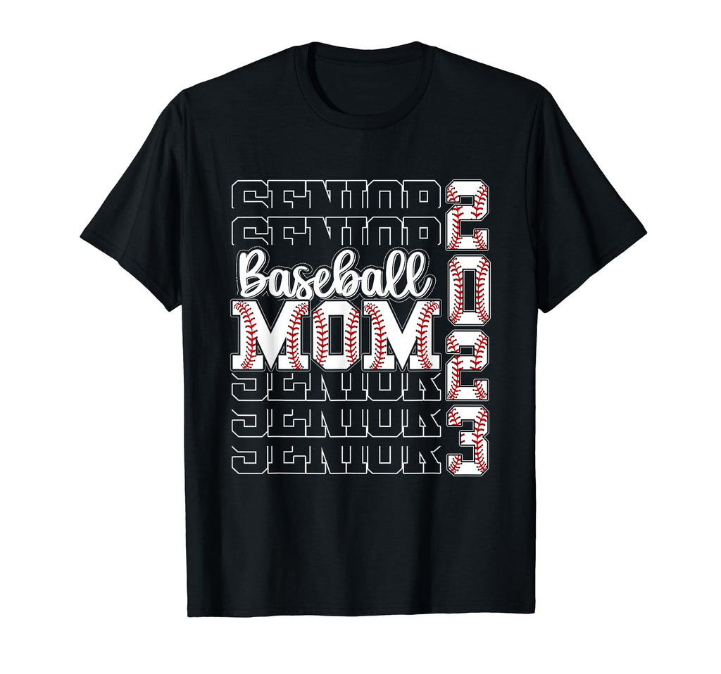 Senior Mom 2023 Baseball Class 2023 T-Shirt - Graphic Print for Adults - T-Shirt, Sweatshirt, Hoodie