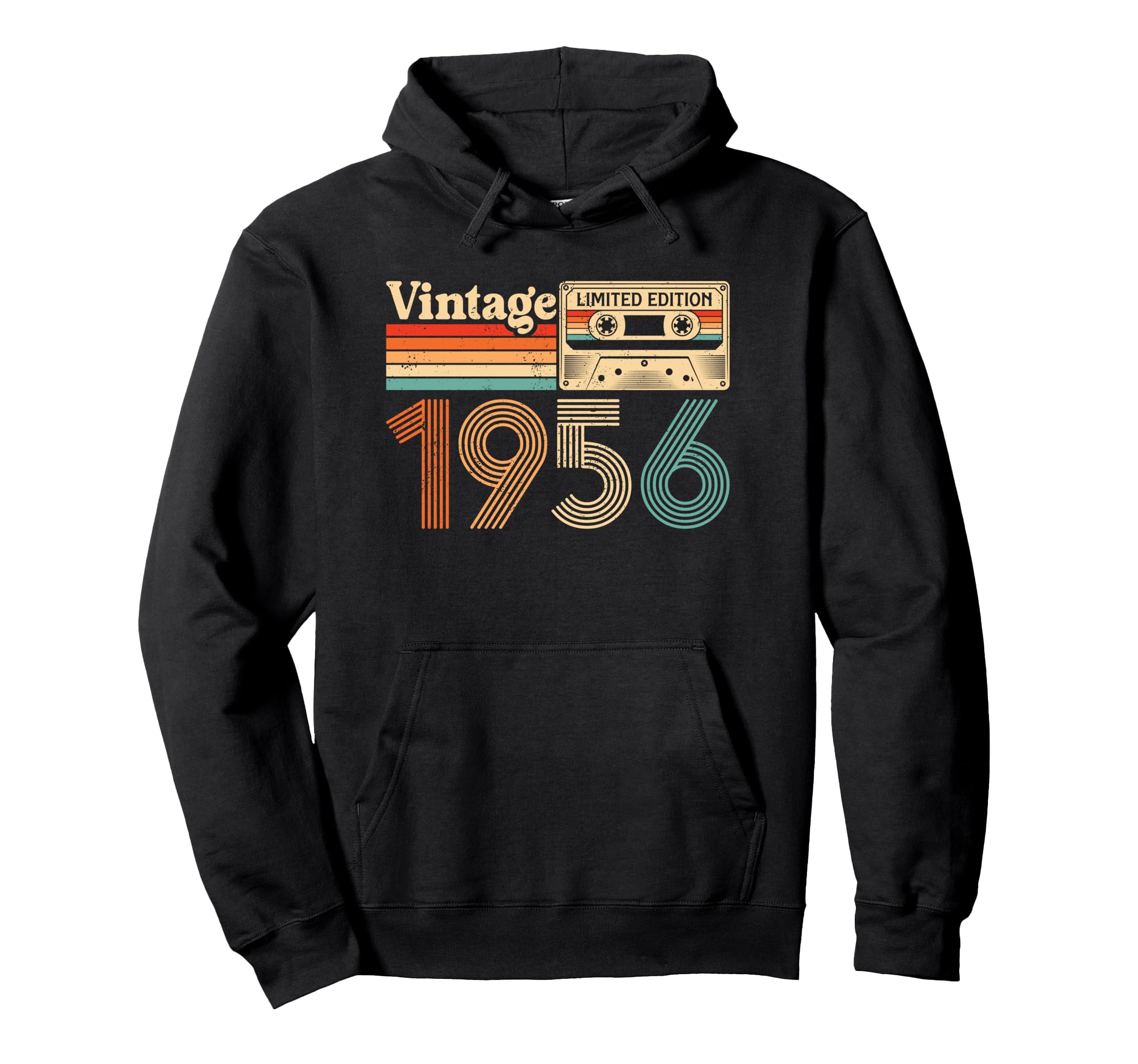 69 Year Old Born 1956 69Th Birthday Hoodie - Custom Art Print for Adults - T-Shirt, Sweatshirt, Hoodie