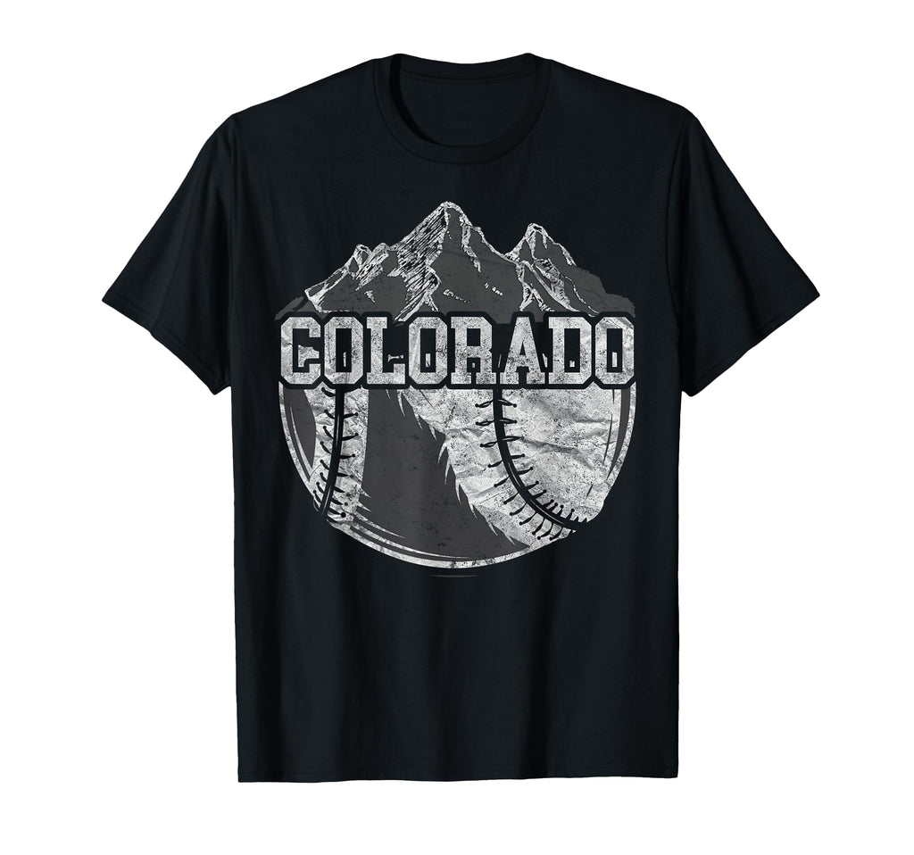 Colorado Baseball Fan Rocky Mountains T-Shirt - Unique Graphic for Adults - T-Shirt, Sweatshirt, Hoodie