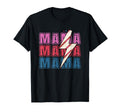 Mama Baseball Lightning Electric T-Shirt - Aesthetic Graphic for Adults - T-Shirt, Sweatshirt, Hoodie