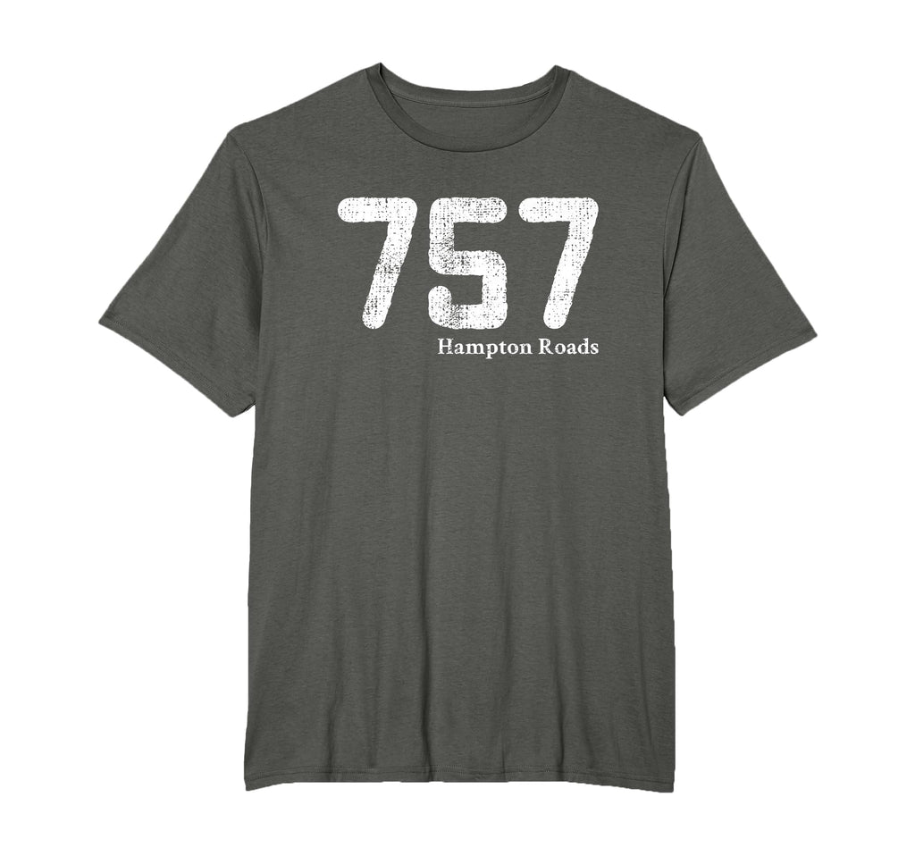 757 Area Code Hampton Roads T-Shirt - Fun Novelty Design Men Women - T-Shirt, Sweatshirt, Hoodie
