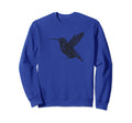 Hummingbird Distressed Hummingbird Sweatshirt - Unique Graphic for Adults - T-Shirt, Sweatshirt, Hoodie