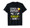 Crazy Proud Always Loud Softball T-Shirt - Casual Everyday Wear Men Women - T-Shirt, Sweatshirt, Hoodie