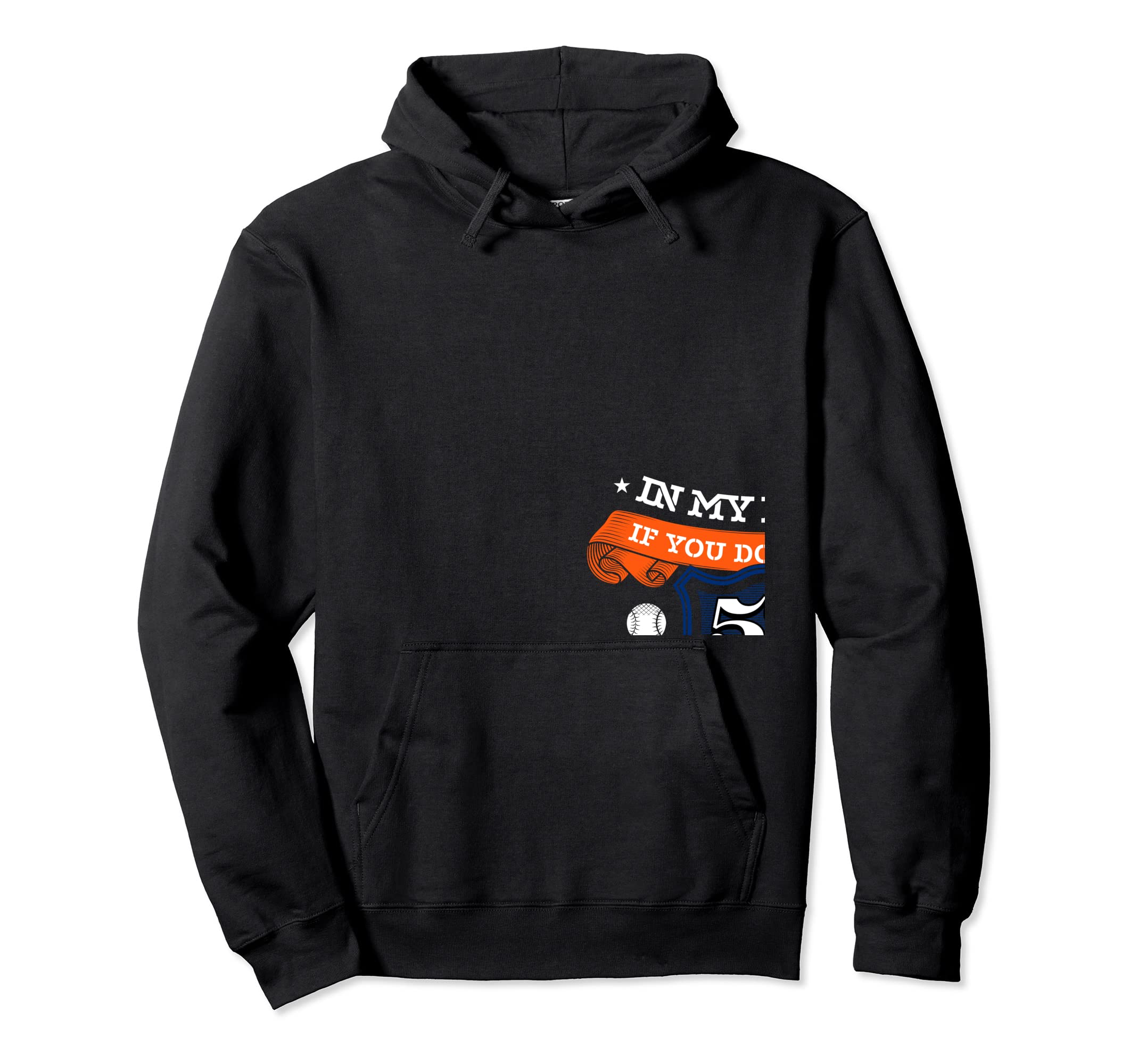 My House Brad Hand Baseball Hoodie - Casual Everyday Wear for Adults - T-Shirt, Sweatshirt, Hoodie