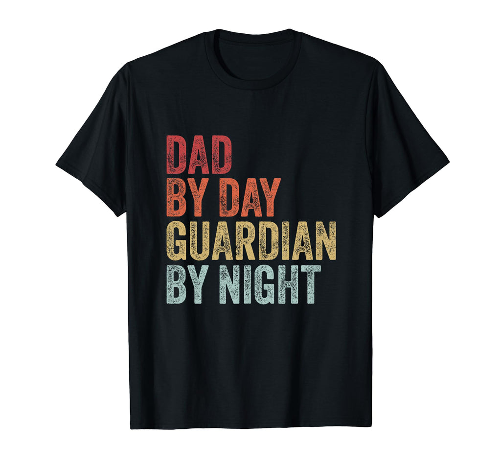 Dad Day Guardian Night Gaming Gamer T-Shirt - Graphic Print for Adults - T-Shirt, Sweatshirt, Hoodie