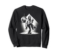 Disco Fever Bigfoot Groovy Sasquatchs Sweatshirt - Custom Art Print Unisex - T-Shirt, Sweatshirt, Hoodie