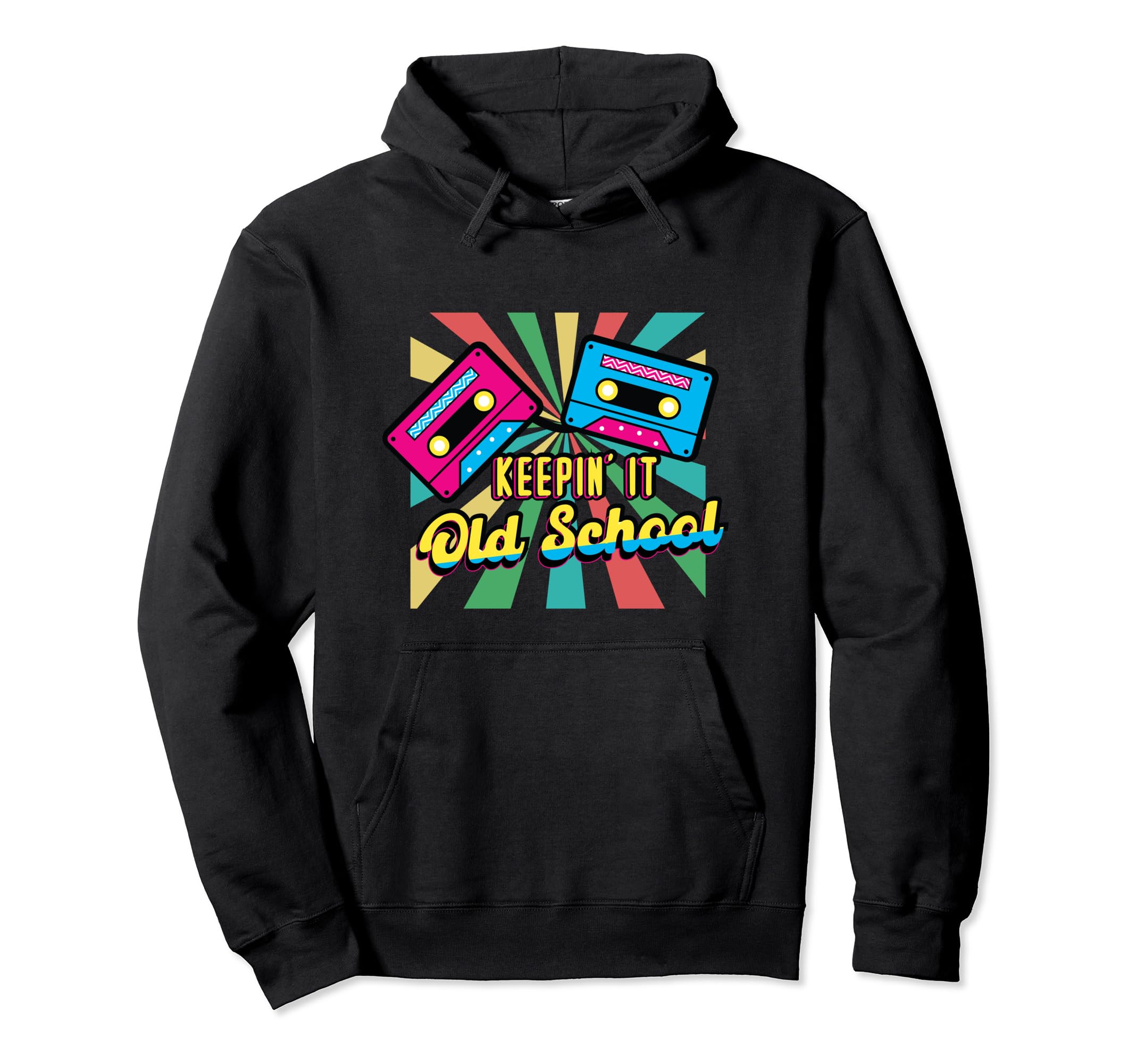 Old School 80S Hip Hop 90S Hiphop Hoodie - Unique Graphic for Adults - T-Shirt, Sweatshirt, Hoodie