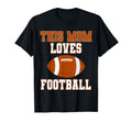 This Mom Loves Football Game Day T-Shirt - Minimalist Print Men Women - T-Shirt, Sweatshirt, Hoodie