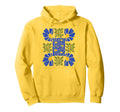Boho Abstract Flowers Bohemian Hoodie - Graphic Print Men Women - T-Shirt, Sweatshirt, Hoodie