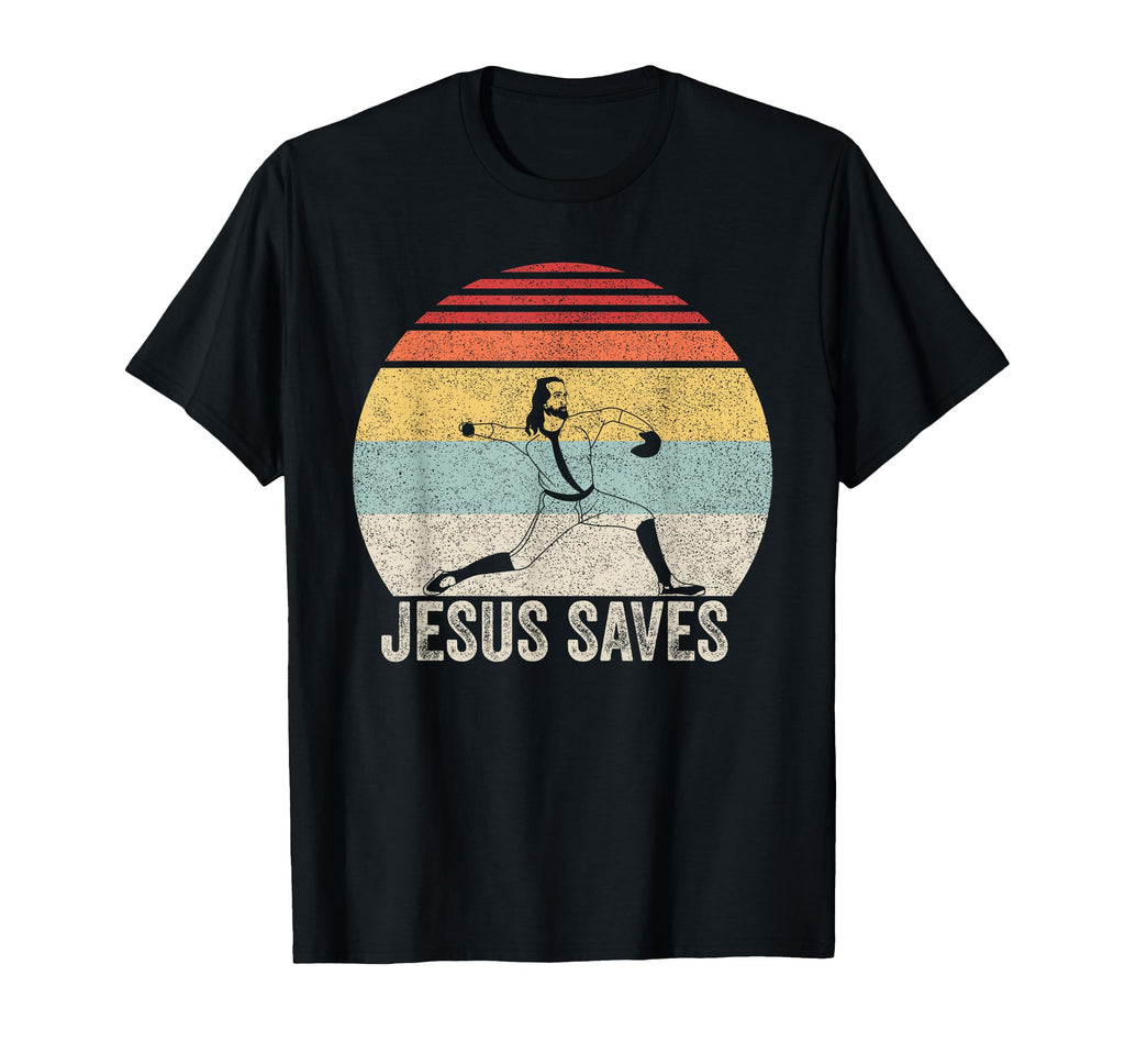 Jesus Saves Baseball Religious Christian T-Shirt - Streetwear Style Unisex - T-Shirt, Sweatshirt, Hoodie