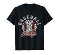 Leopard Cheetah Baseball Auntie Womens T-Shirt - Unique Graphic Unisex - T-Shirt, Sweatshirt, Hoodie