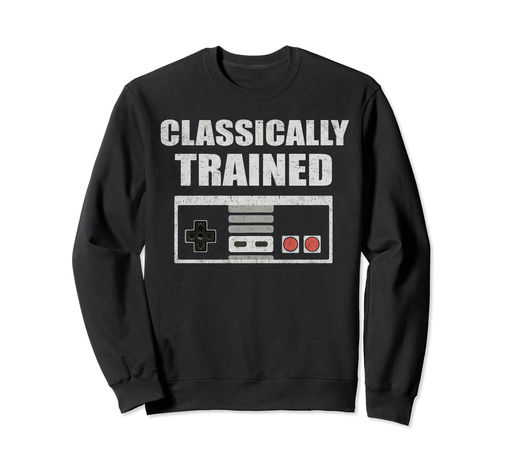 Video Game Distressed Sweatshirt - Graphic Print for Adults - T-Shirt, Sweatshirt, Hoodie