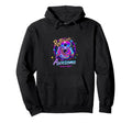 Rollin Into Awesome Roller Skates Hoodie - Fun Novelty Design Men Women - T-Shirt, Sweatshirt, Hoodie