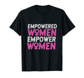Empowered Empower Distressed Text T-Shirt - Minimalist Print Men Women - T-Shirt, Sweatshirt, Hoodie