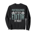 Photo Camera Photographer Flash Sweatshirt - Trendy Graphic Men Women - T-Shirt, Sweatshirt, Hoodie