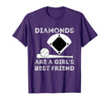 Diamonds Are Best Friend T-Shirt - Casual Everyday Wear for Adults - T-Shirt, Sweatshirt, Hoodie