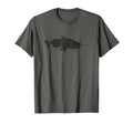 Catfish Distressed Catfish T-Shirt - Fun Novelty Design for Adults - T-Shirt, Sweatshirt, Hoodie