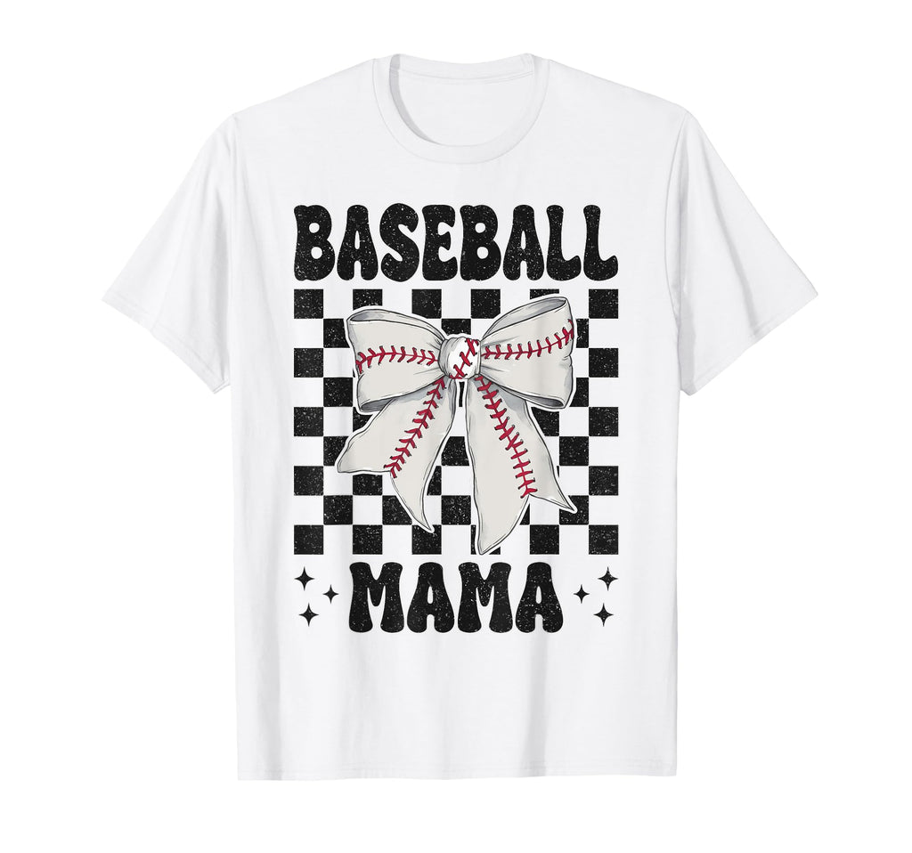 Baseball Mama Baseball Mom Mothers T-Shirt - Minimalist Print for Adults - T-Shirt, Sweatshirt, Hoodie