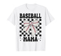 Baseball Mama Baseball Mom Mothers T-Shirt - Minimalist Print for Adults - T-Shirt, Sweatshirt, Hoodie