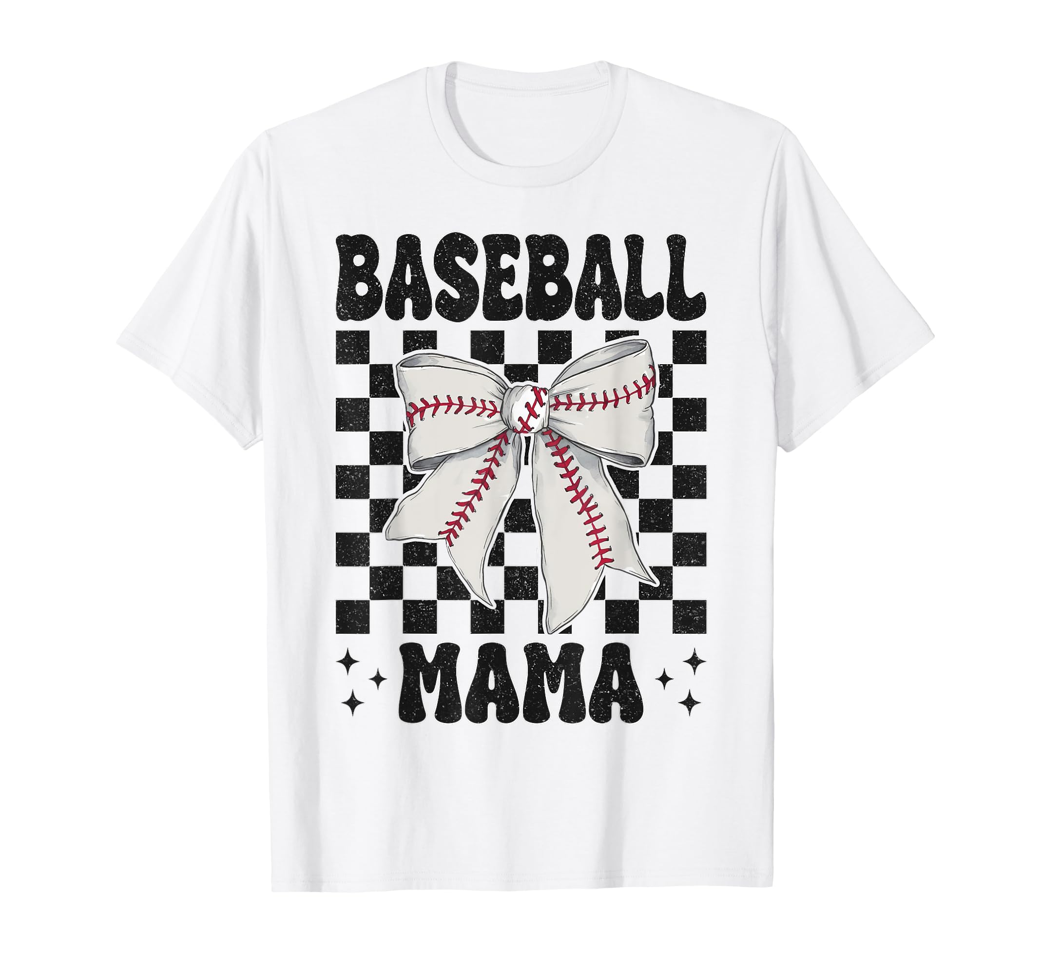 Baseball Mama Baseball Mom Mothers T-Shirt - Minimalist Print for Adults - T-Shirt, Sweatshirt, Hoodie