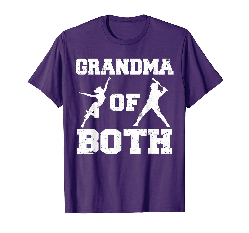 Grandma Both Funny Baseball And Dance T-Shirt - Unique Graphic Men Women - T-Shirt, Sweatshirt, Hoodie