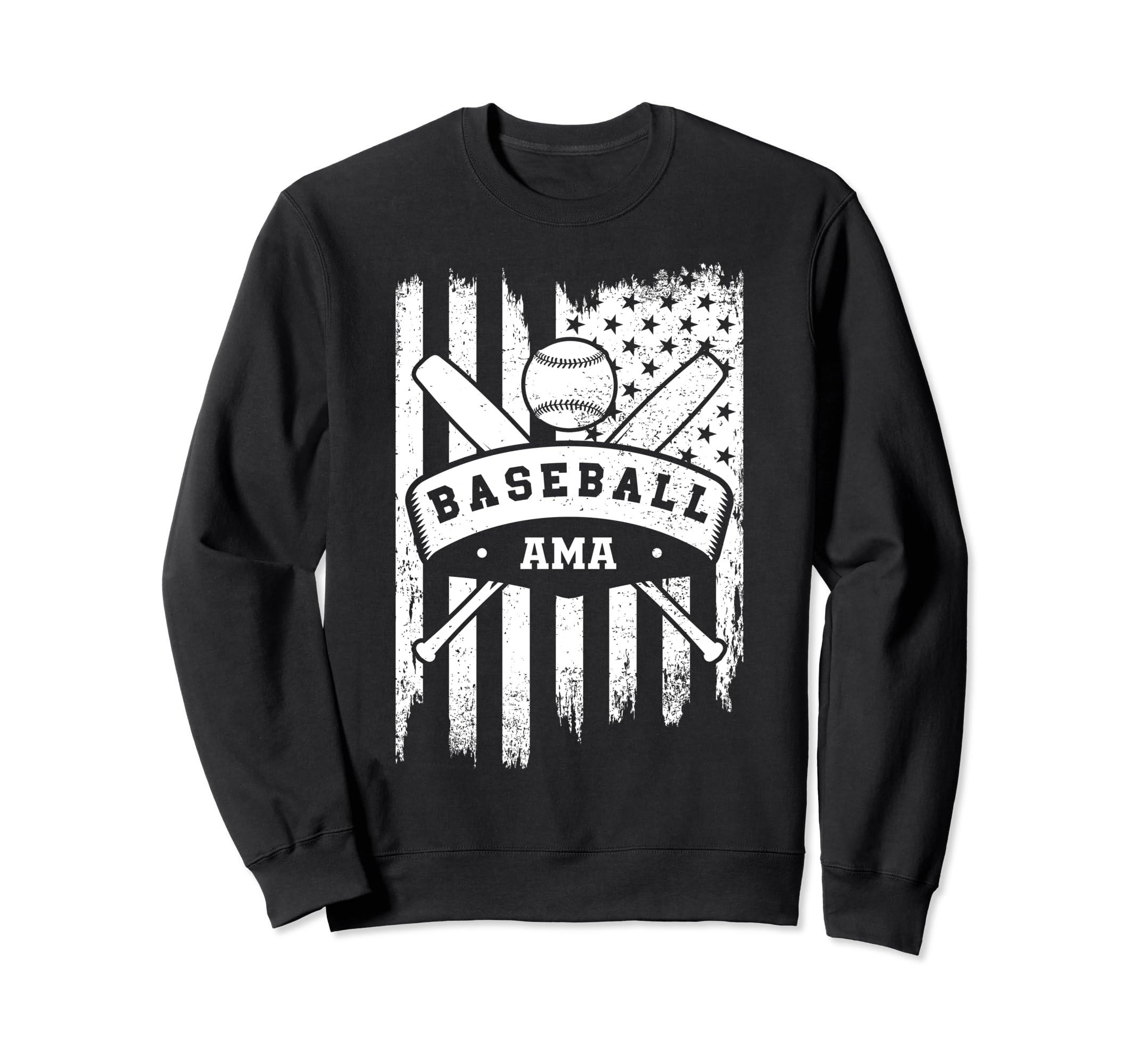 Baseball Ama Usa American Flag Family Sweatshirt - Streetwear Style Unisex - T-Shirt, Sweatshirt, Hoodie