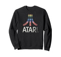 Atari Rainbow Distressed Logo Sweatshirt - Casual Everyday Wear Men Women - T-Shirt, Sweatshirt, Hoodie