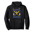 Fun Baseball Brother Bat Ball Player Hoodie - Streetwear Style for Adults - T-Shirt, Sweatshirt, Hoodie